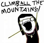 Image result for Rock Climbing Meme