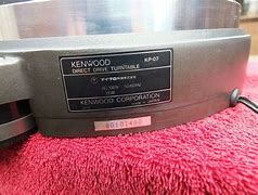 Image result for Kenwood Turntable Micro Seiki Markings