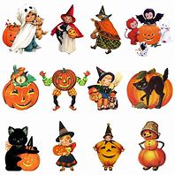 Image result for Vintage Halloween Characters