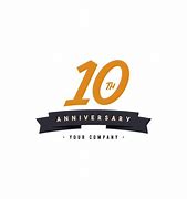 Image result for 10 Years Anniversary Template