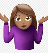 Image result for Girl Emoji with Hand Over Head