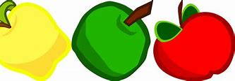 Image result for Three Apples Clip Art