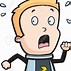 Image result for Cartoon Person Running Away Scared