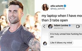 Image result for Adam Levine Text Meme