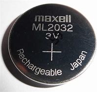 Image result for Rechargeable 2032 Battery