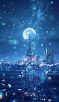 Image result for Moon Anime Wallpaper iPhone
