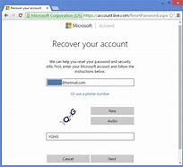 Image result for Microsoft Account Email and Password