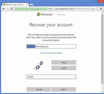 Image result for Microsoft Account Recovery Popup Scam