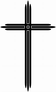 Image result for Black Blank Cross
