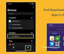 Image result for How to Find Downloads On iPhone