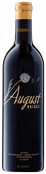 Image result for August Briggs Zinfandel Old Vines