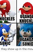 Image result for Ugandan Knuckles Sonic Movie
