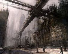 Image result for Dystopian City Art