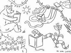 Image result for World Book Day Coloring Pages