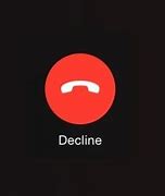 Image result for iPhone Call Decline Screen