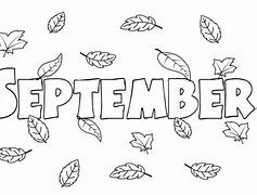 Image result for September Coloring Pages for Kids