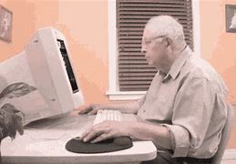 Image result for Old Man Thinking Computer Meme