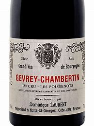 Image result for Dominique Laurent Gevrey Chambertin Poissenot