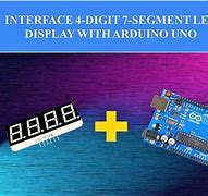 Image result for Arduino 4 Digit 7-Segment Display Clock