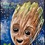 Image result for Drawing Baby Groot Coloured