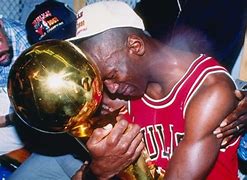 Image result for LeBron Holding Trophy Crying