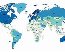 Image result for Internet Access World Map