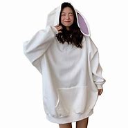Image result for Gothic Bunny Ear Hoodie