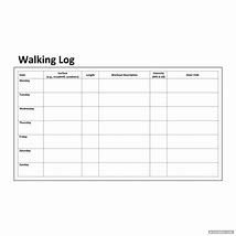 Image result for Weekly Walking Tracker
