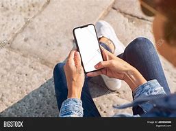 Image result for Top View of Woman Holding Phone