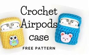 Image result for Crochet AirPod Pro Second-Gen Case Free Pattern