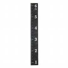 Image result for Ruler 6 Feet Chart