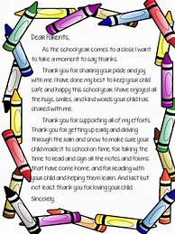 Image result for Parent Note From Teacher