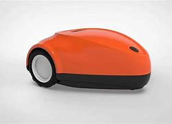 Image result for Orange Robot Lawn Mower