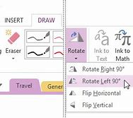 Image result for How to Rotate Insert On OneNote