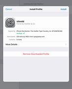 Image result for iPhone Profile Check