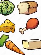 Image result for Cartoon Food Items