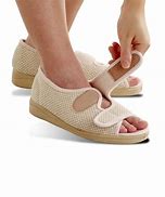 Image result for house shoes with velcro straps