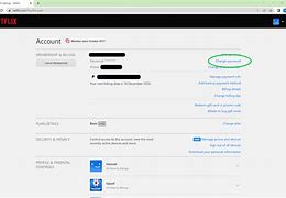 Image result for Netflix Change Password