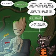 Image result for Funny Dog When Gods Groot