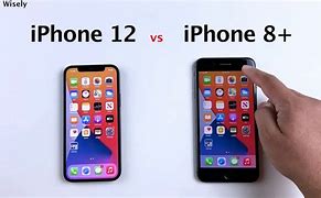 Image result for iPhone 8 Plus Size Comparison to 12 Pro