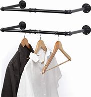 Image result for Industrial Closet Rod
