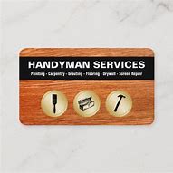 Image result for Handyman Business Card Clip Art