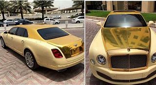 Image result for Bentley Mulsanne Gold