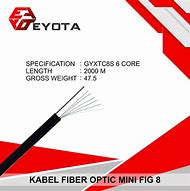 Image result for Kabel Fiber Optic 6-Core