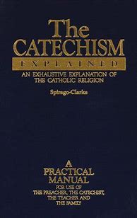 Image result for Catholic Catechism Book