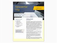 Image result for Free Microsoft Word Newsletter Template
