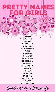 Image result for Cool Girl Names for Teenagers