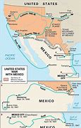 Image result for Map Mexico of Mexican American War