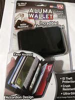 Image result for Genuine Brand New as Seen On TV Aluma Wallet