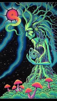Image result for Spiritual Psychedelic Tree